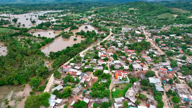 Continúa evaluación de daños y censo de damnificados en Oaxaca, por paso de 'John' 