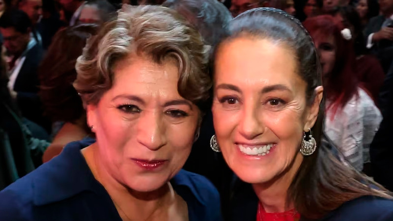 "Estamos viviendo un hecho histórico", celebra Delfina Gómez toma de protesta de Sheinbaum 