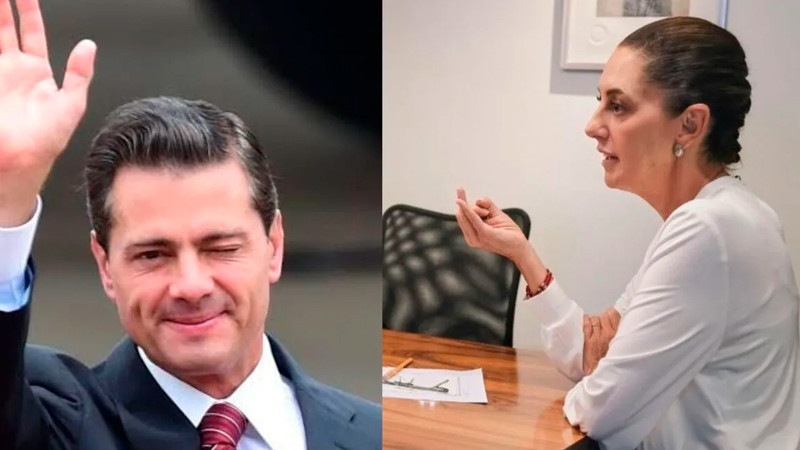Enrique Peña Nieto desea "el mayor de los éxitos" a Claudia Sheinbaum en su gobierno 