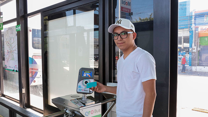 Se suma el Eje Constitución al pago con tarjeta bancaria, en Querétaro 