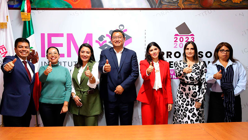 Rinden protesta nuevas integrantes del consejo general del IEM