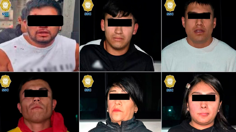 Detienen a 11 por robo en evento de Sheinbaum en el Zócalo 