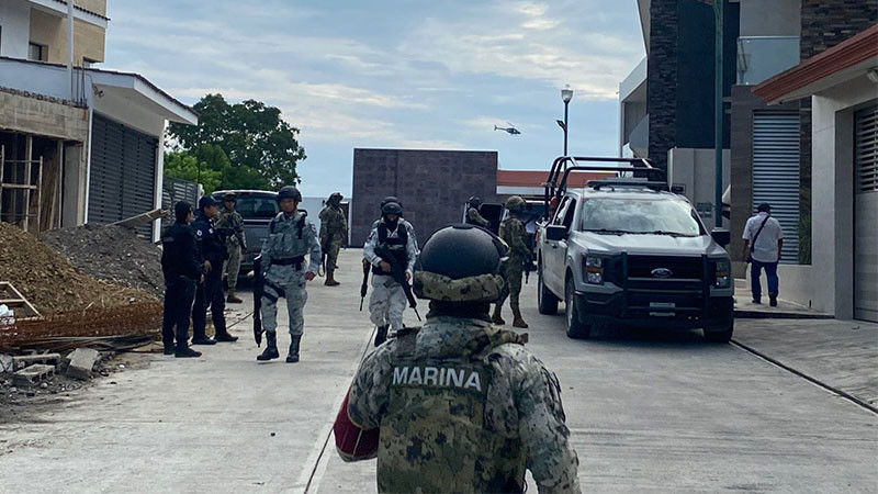 Activan código rojo en Tuxpan, Veracruz, por enfrentamientos entre civiles y elementos de seguridad 