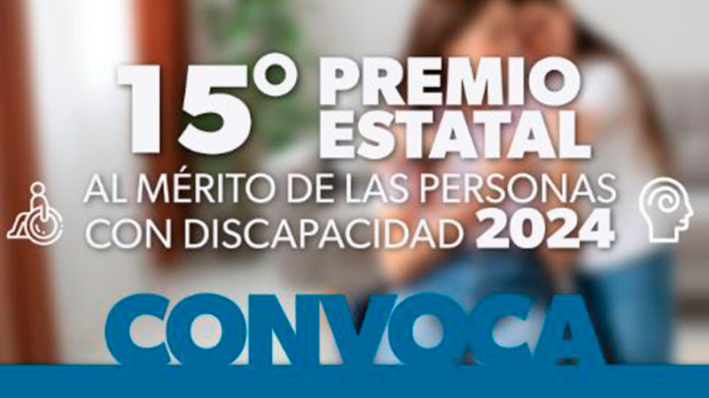 Convoca DIF a participar por el Premio Estatal al Mérito de las Personas con Discapacidad 