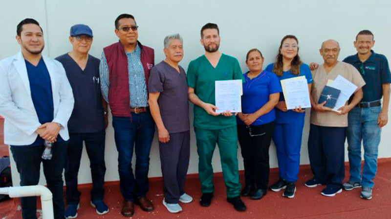Jurisdicción Sanitaria 05 de Michoacán suma 3 médicos certificados en vasectomía sin bisturí  