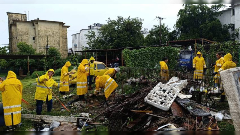 Protegen contra el dengue a más de 300 mil habitantes de Lázaro Cárdenas, Michoacán 