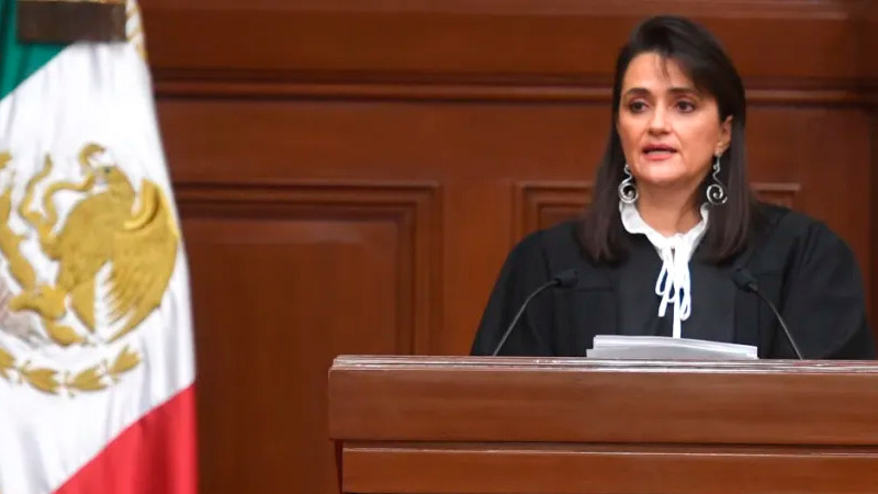 Asegura ministra Ríos Farjat a Sheinbaum que, "nadie quiere parar una transformación" 