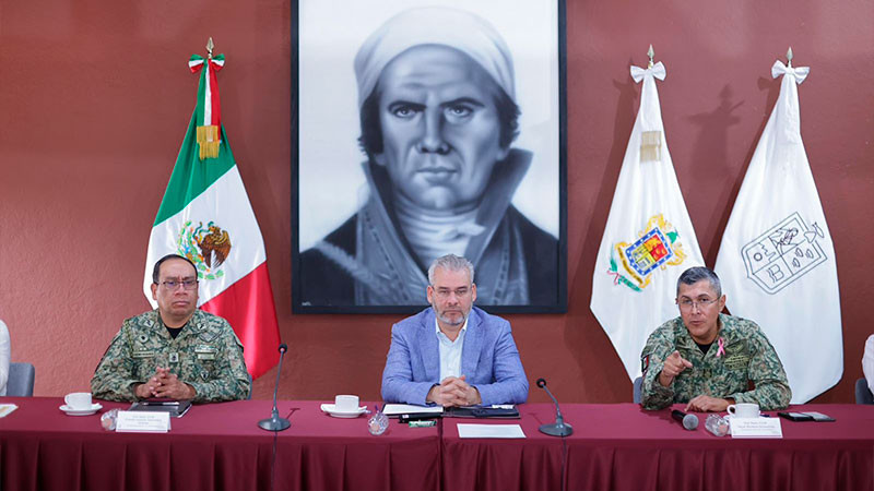 Trazada ruta de seguridad para estrategia de primeros 100 días de Sheinbaum: Bedolla 