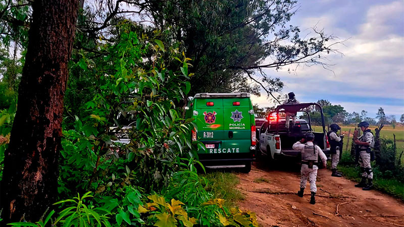 Localizan el cuerpo sin vida de un hombre en Morelia, Michoacán 
