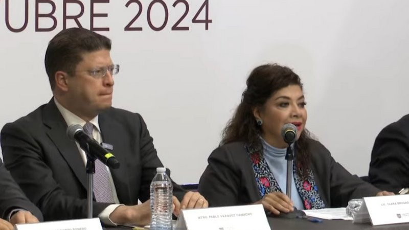 Clara Brugada presenta su Gabinete de Seguridad de la Ciudad de México 