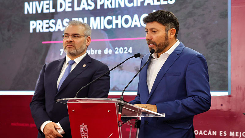 Mitad de las presas de Michoacán, al 100 % de capacidad: CEAC 