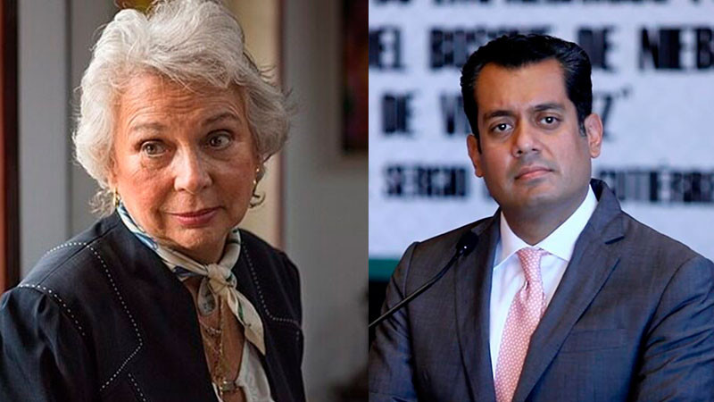 Olga Sánchez Cordero y Sergio Gutiérrez Luna buscan presidir Mesa Directiva de San Lázaro 