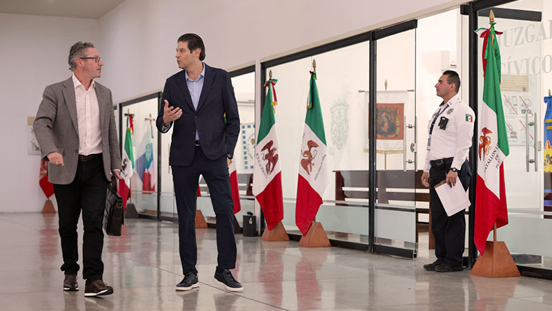 Promueve Alfonso Martínez a Morelia ante el Banco Mundial 