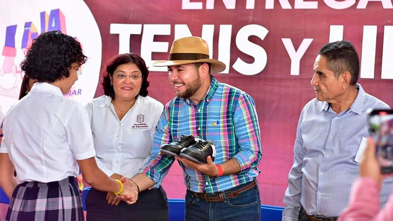 En Michoacán vamos por la transformación a través de la educación: Reyes Galindo  