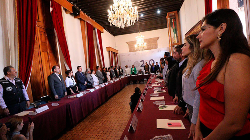 Quedan instalados de manera formal Comisiones y Comités del Congreso de Michoacán 