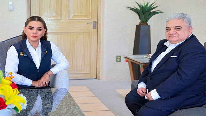 Sostiene reunión de trabajo Evelyn salgado con presidente municipal de Chilpancingo  