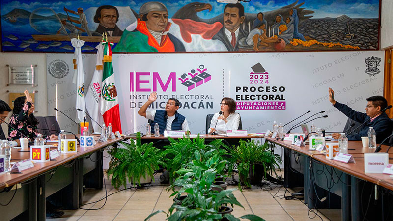 IEM avanza en la organización del Proceso Electoral Extraordinario Local 2024 en Irimbo 