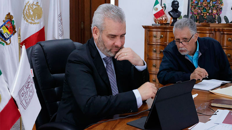 Revisan Bedolla y Sedatu plan de vivienda para Michoacán 