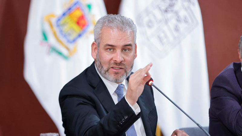 Fiscalía de Michoacán determinará responsabilidades de Policía Morelia por disparar a normalistas: Bedolla 