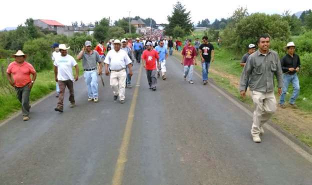 (Video) Enfrentamiento por problemas agrarios en Nahuatzen, Michoacán 