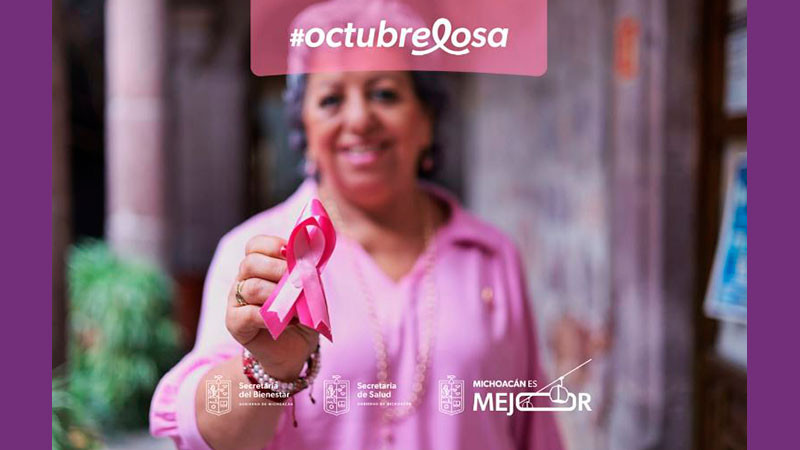 Anuncia Sedebi actividades del Mes de Sensibilización sobre el Cáncer de Mama 