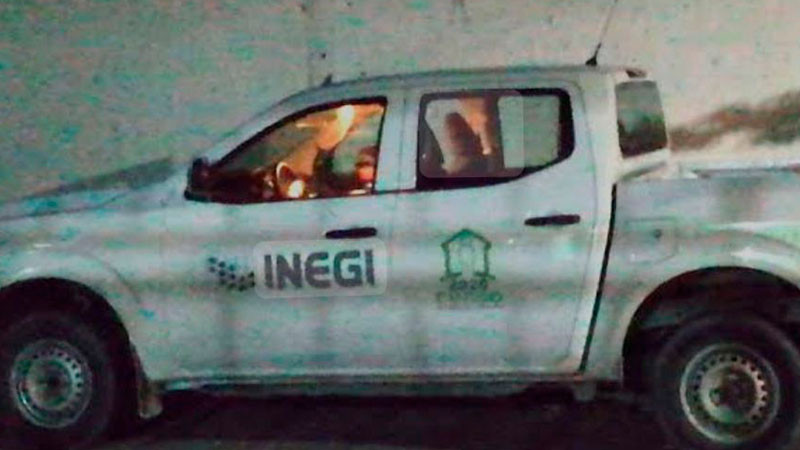 Investiga la FGR robo de una camioneta del INEGI en Tiripetío, Michoacán  