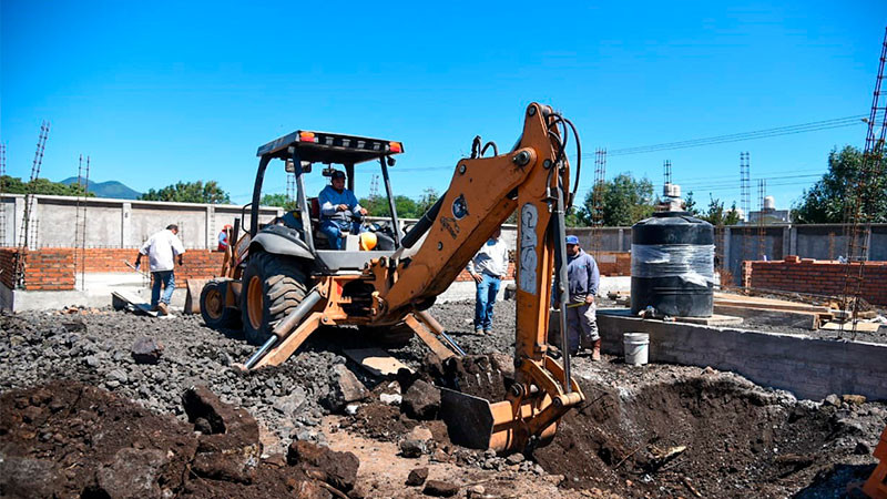 Con nuevas escuelas, gran impulso de Bedolla a Villas del Pedregal 