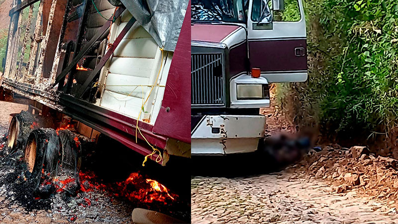 En Uruapan, Michoacán chofer muere electrocutado 