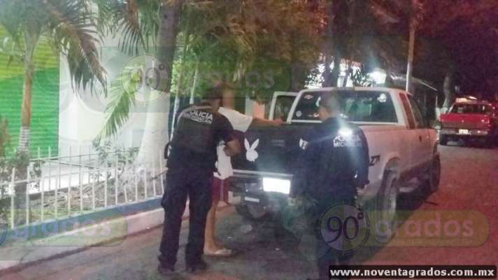 Detienen en Michoacán a cuatro presuntos roba coches que operaban en Guanajuato 