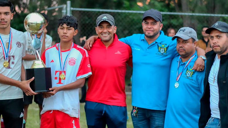 Celebra Quiroga el arranque de la Liga Infantil y Juvenil 'Vasco de Quiroga' con éxito y entusiasmo 