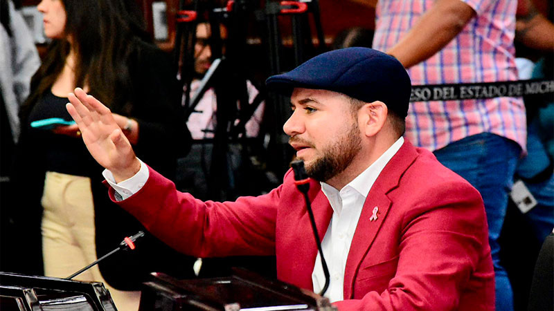 Con la aprobación de la reforma al Poder Judicial local, Michoacán avanza y consolida su democracia: Reyes Galindo 