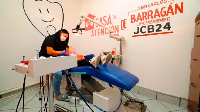 Casas de Atención Ciudadana Mano a Mano ofrecen consultas dentales gratuitas: JC Barragán 