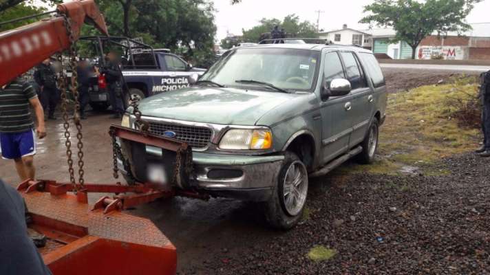 Asegura SSP vehículo presuntamente involucrado con tiroteo en Buenavista - Foto 1 