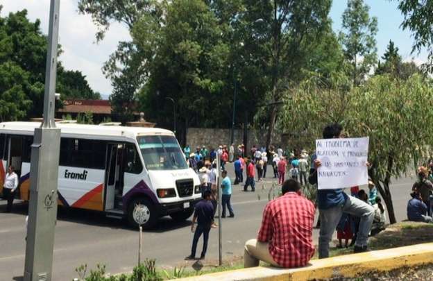 Habitantes de Nahuatzen y Sevina se manifiestan en Morelia; exigen intervención del gobierno - Foto 0 