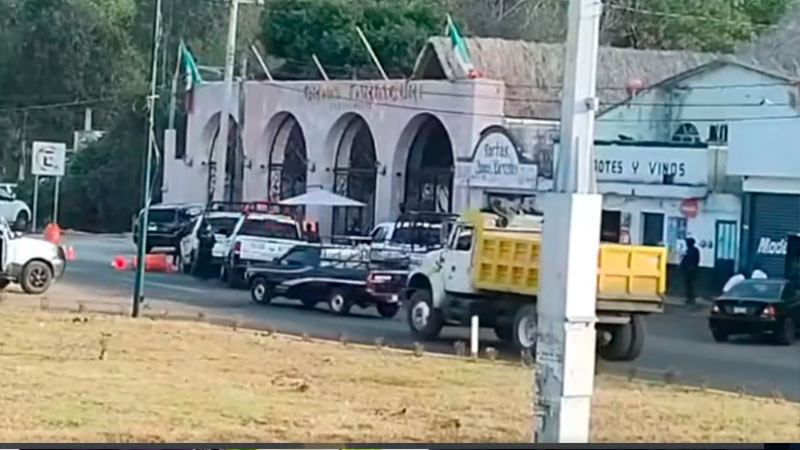 Reportan balacera en Tzurumútaro, Michoacán 
