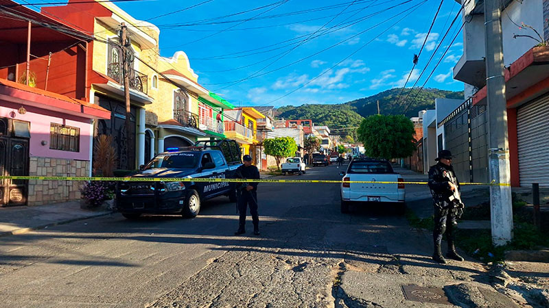 Cometen homicidio con arma de fuego en Uruapan, Michoacán 