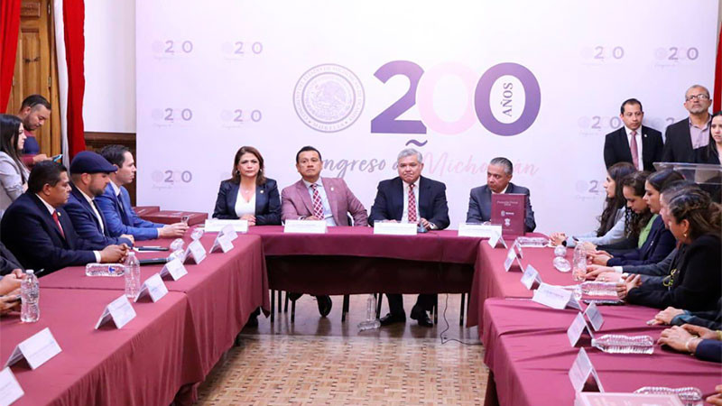 Recibe Congreso de Michoacán Paquete Económico del Ejecutivo Estatal para el Ejercicio Fiscal 2025 