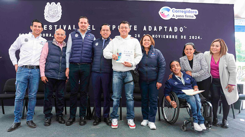 Inaugura Chepe Guerrero Festival del Deporte Adaptado, en Querétaro 