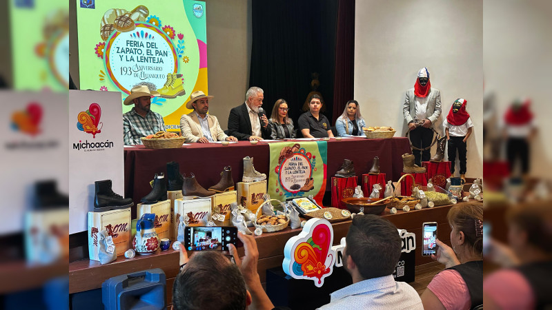 Huaniqueo anuncia su primera Feria del Zapato, el Pan y la Lenteja