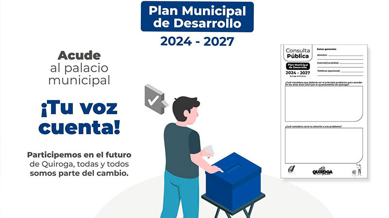 El Gobierno de Quiroga refuerza la participación ciudadana con la instalación de un buzón ciudadano en la Presidencia Municipal 