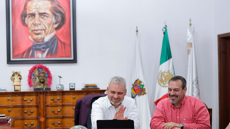 Bedolla y Semarnat refuerzan Guardián Forestal contra la deforestación 