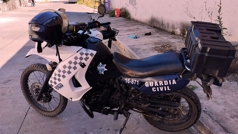 Atacan con arma de fuego a motociclista en Morelia, Michoacán 