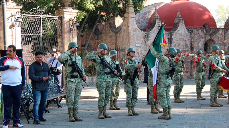 Ejército Mexicano impulsa el respeto a los símbolos patrios 