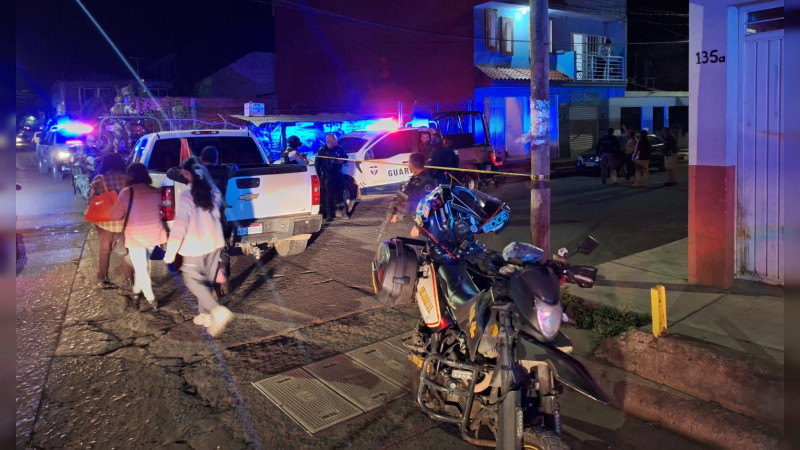 Abren fuego contra grupo de personas en Uruapan, Michoacán: Hay cuatro heridos 