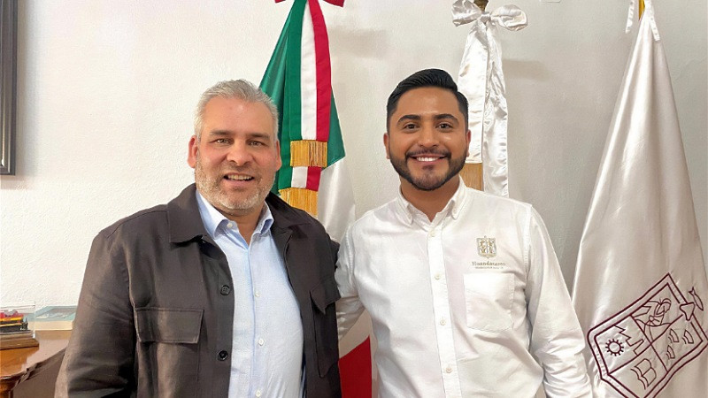 Fortalecer obra pública para Huandacareo, acuerdo con gobernador Bedolla: Alexis Velázquez 