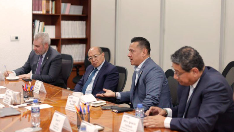 Michoacán, listo para coordinar con el INE la elección judicial de 2025: Bedolla  