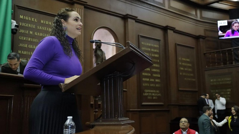 Sandra Arreola propone reforma a la Ley Orgánica de la Fiscalía de Michoacán para priorizar justicia con perspectiva de género 