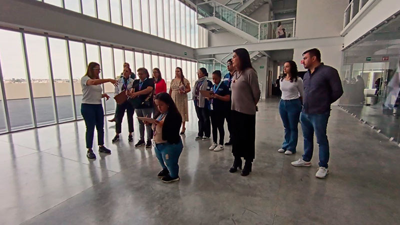 Supervisa CEDH al CAM Morelia en tema de accesibilidad para personas con discapacidad  