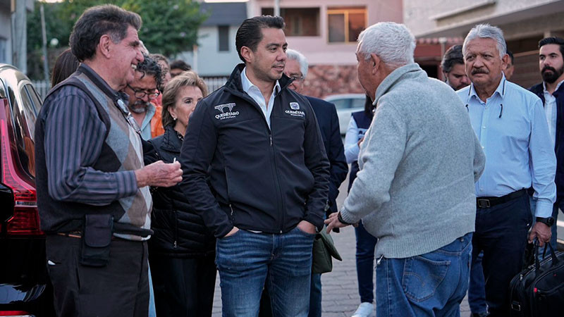 Queretanos le exigen a Felifer Macías temas de movilidad, servicios públicos y seguridad 