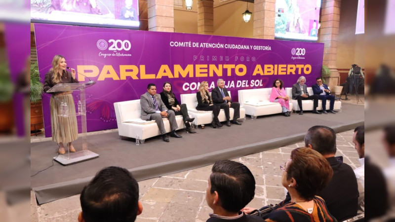 Comité de Atención Ciudadana de la 76 Legislatura impulsa el Parlamento Abierto para fortalecer vínculo con la sociedad